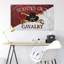 Load image into Gallery viewer, Stetson Scouts Out Cavalry Flag Elite Flags Wall Flag - 36"x60"