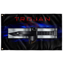 Load image into Gallery viewer, Trojan Expert Soldier Badge Flag Elite Flags Wall Flag - 36"x60"