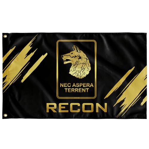 1-27 Wolfhounds Gold Recon Flag Elite Flags Wall Flag - 36