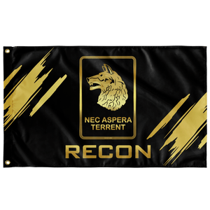 1-27 Wolfhounds Gold Recon Flag Elite Flags Wall Flag - 36"x60"