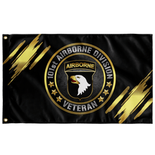 Load image into Gallery viewer, 101st Airborne Division Veteran Flag Elite Flags Wall Flag - 36&quot;x60&quot;
