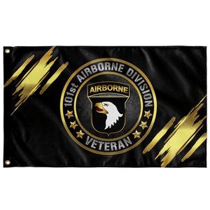 101st Airborne Division Veteran Flag Elite Flags Wall Flag - 36"x60"