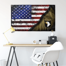 Load image into Gallery viewer, 101st Tabbed Stars &amp; Stripes Flag Elite Flags Wall Flag - 36&quot;x60&quot;
