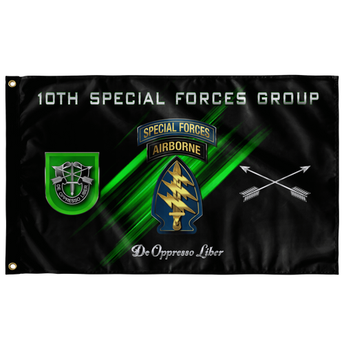 10th Special Forces Group Flag Elite Flags Wall Flag - 36