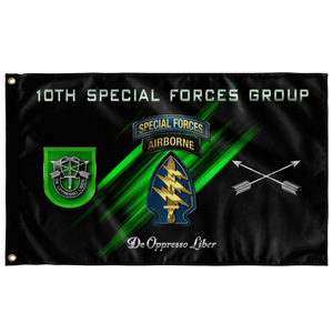 10th Special Forces Group Flag Elite Flags Wall Flag - 36"x60"