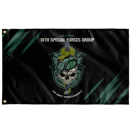 10th Special Forces Group Snake Eaters Flag Elite Flags Wall Flag - 36