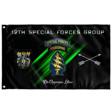 Load image into Gallery viewer, 12th Special Forces Group Flag Elite Flags Wall Flag - 36&quot;x60&quot;
