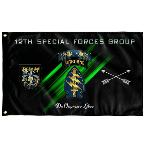 12th Special Forces Group Flag Elite Flags Wall Flag - 36