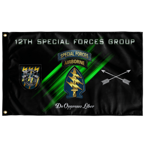 12th Special Forces Group Flag Elite Flags Wall Flag - 36"x60"