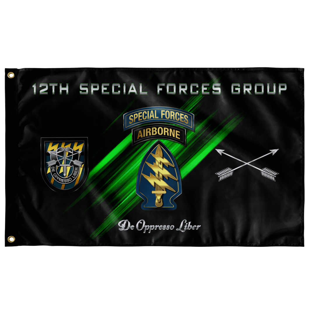 12th Special Forces Group Flag Elite Flags Wall Flag - 36