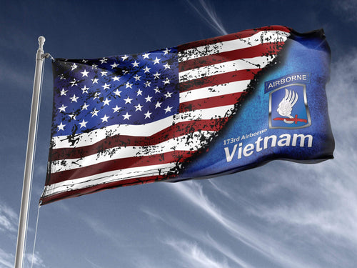 173rd Vietnam Stars & Stripes Outdoor Flag Elite Flags Outdoor Flag - 36