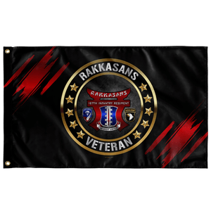 187 Rakkasans Veteran Flag Elite Flags Wall Flag - 36"x60"