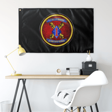 Load image into Gallery viewer, 1st Battalion 11th Marines Black Flag Elite Flags Wall Flag - 36&quot;x60&quot;
