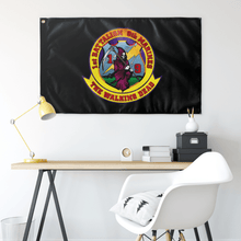 Load image into Gallery viewer, 1st Battalion 9th Marines Black Flag Elite Flags Wall Flag - 36&quot;x60&quot;
