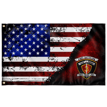 Load image into Gallery viewer, 1st Bn 3rd Marines Stars &amp; Stripes Flag Elite Flags Wall Flag - 36&quot;x60&quot;
