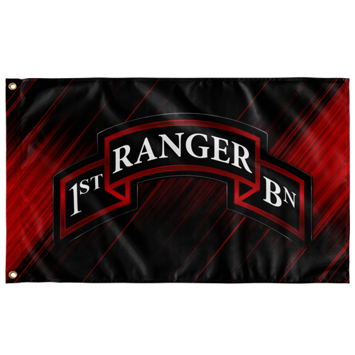 1st Ranger Battalion Scroll Flag Elite Flags Wall Flag - 36