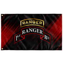 Load image into Gallery viewer, 1st Ranger Battalion Tabbed Scroll Flag Elite Flags Wall Flag - 36&quot;x60&quot;
