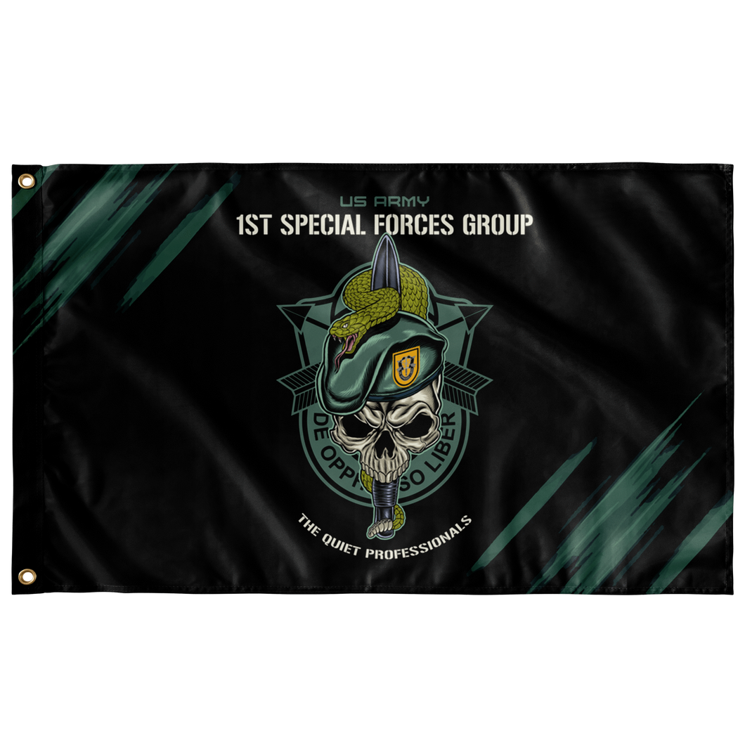 1st Special Forces Group Snake Eaters Flag Elite Flags Wall Flag - 36