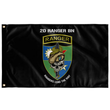 Load image into Gallery viewer, 2/75 Tabbed Snake Eater Flag Elite Flags Double-sided 36&quot; X 60&quot;
