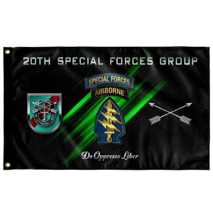 20th Special Forces Group Flag Elite Flags Wall Flag - 36"x60"