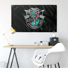 Load image into Gallery viewer, 20th Special Forces Group Numeral Flag Elite Flags Wall Flag - 36&quot;x60&quot;
