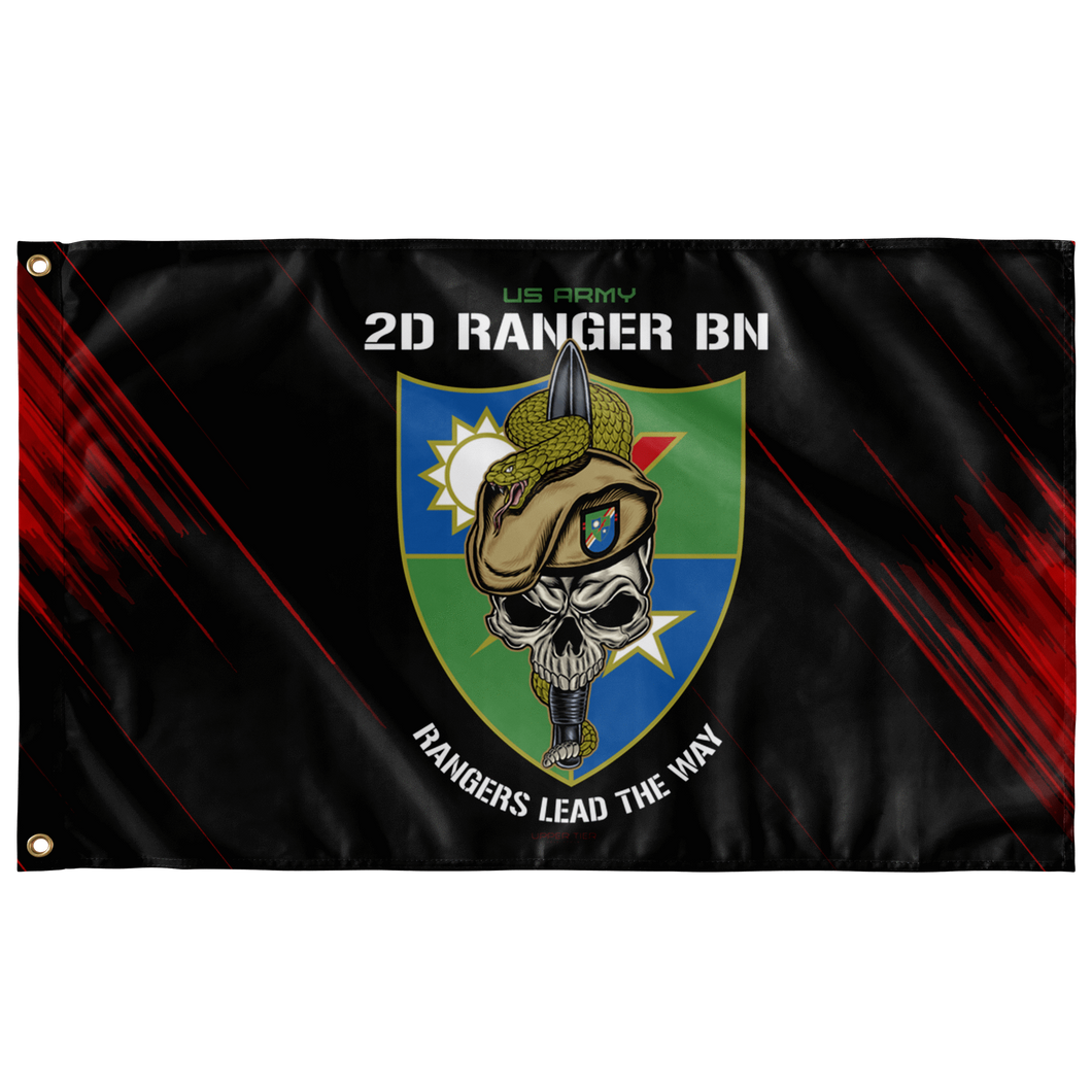 2nd Ranger Battalion Snake Eaters Flag Elite Flags Wall Flag - 36