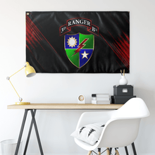 Load image into Gallery viewer, 3rd Ranger Battalion DUI/Scroll Flag Elite Flags Wall Flag - 36&quot;x60&quot;
