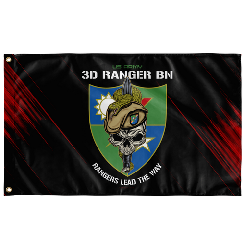 3rd Ranger Battalion Snake Eaters Flag Elite Flags Wall Flag - 36