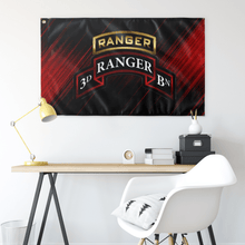 Load image into Gallery viewer, 3rd Ranger Battalion Tabbed Scroll Flag Elite Flags Wall Flag - 36&quot;x60&quot;
