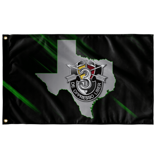 3rd SFG Texas Flag Elite Flags Wall Flag - 36