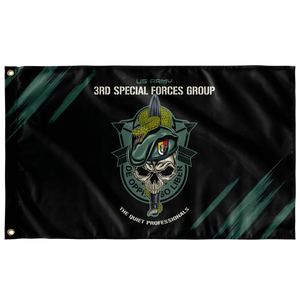 3rd Special Forces Group Snake Eaters Flag Elite Flags Wall Flag - 36"x60"