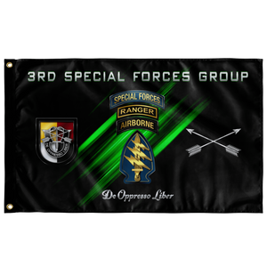 3rd Special Forces Group Tabbed Flag Elite Flags Wall Flag - 36"x60"