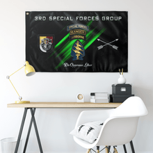 Load image into Gallery viewer, 3rd Special Forces Group Tabbed Flag Elite Flags Wall Flag - 36&quot;x60&quot;
