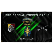 Load image into Gallery viewer, 3rd Special Forces Group Tabbed Outdoor Flag Elite Flags Double-sided Outdoor Flag - 36&quot;x60&quot;
