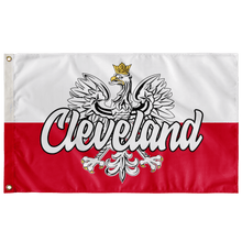 Load image into Gallery viewer, Cleveland Ohio Polish Flag - Wall Flag - 36&quot;x60&quot; - Polish Shirt Store
