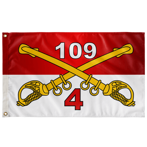 4th 109th Cav Flag Elite Flags Wall Flag - 36