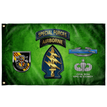 Load image into Gallery viewer, 5th SFG CIB Outdoor Flag Elite Flags
