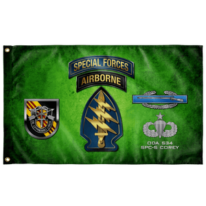 5th SFG CIB Outdoor Flag Elite Flags