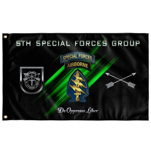 5th Special Forces Group (Legacy) Flag Elite Flags Wall Flag - 36"x60"