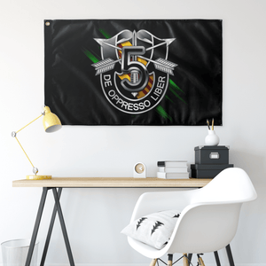 5th Special Forces Group Numeral Flag Elite Flags Wall Flag - 36"x60"