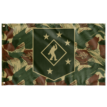 Load image into Gallery viewer, Sassy&#39;s Raiders Rhodesian Brushstroke Camo Pattern Single Sided Wall Flag
