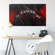 Load image into Gallery viewer, 75th Ranger Regiment Scroll Flag Elite Flags Wall Flag - 36&quot;x60&quot;
