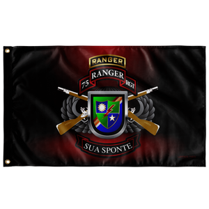 75th Ranger Regiment Tabbed Ultimate Flag Elite Flags Wall Flag - 36"x60"