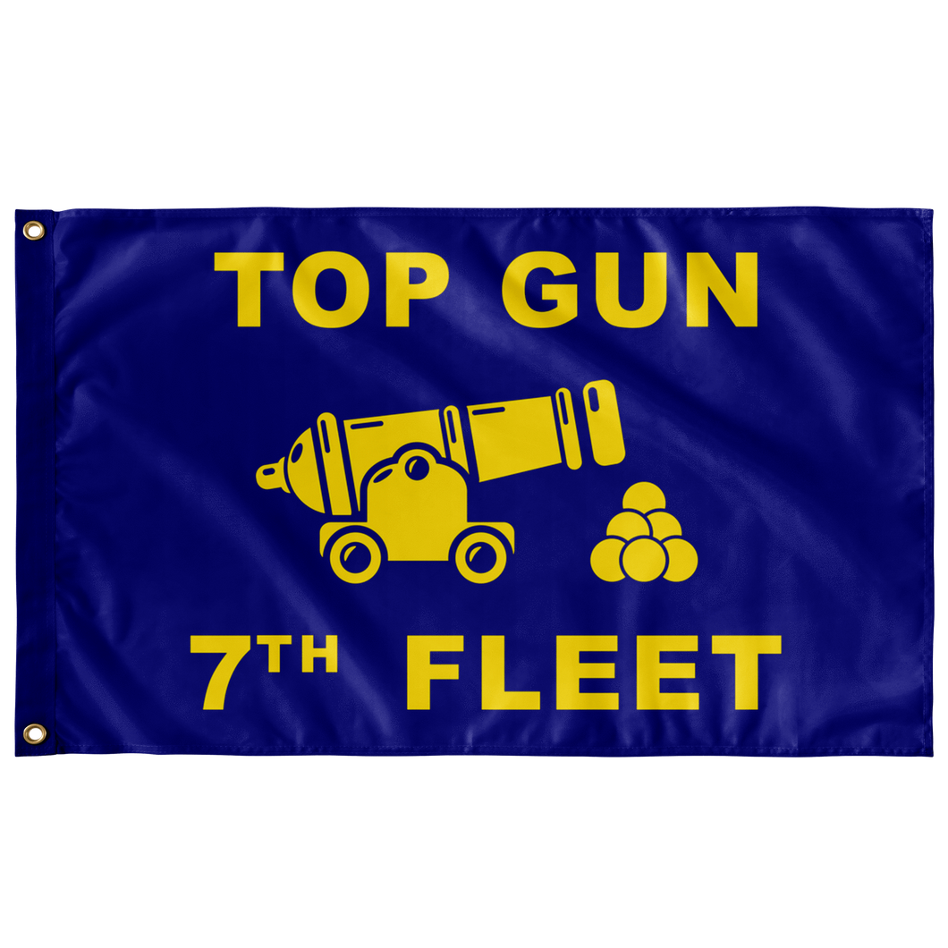 7th Fleet Top Gun Flag Elite Flags Wall Flag - 36