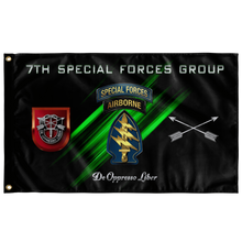 Load image into Gallery viewer, 7th Special Forces Group Flag Elite Flags Wall Flag - 36&quot;x60&quot;
