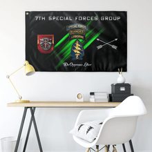 Load image into Gallery viewer, 7th Special Forces Group Tabbed Flag Elite Flags Wall Flag - 36&quot;x60&quot;
