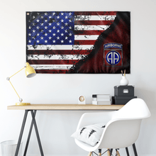 Load image into Gallery viewer, 82nd Airborne Division Stars &amp; Stripes Flag (AZ 01) Elite Flags Wall Flag - 36&quot;x60&quot;
