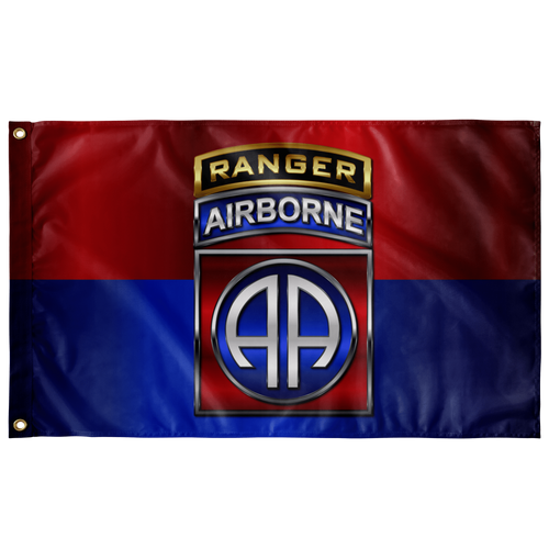 82nd Airborne Division Tabbed Flag Elite Flags Wall Flag - 36