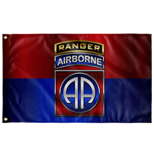 82nd Airborne Division Tabbed Flag Elite Flags Wall Flag - 36"x60"