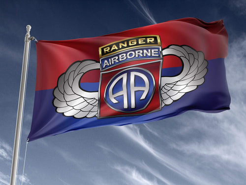 82nd Airborne Division Tabbed Outdoor Flag Elite Flags Outdoor Flag - 36